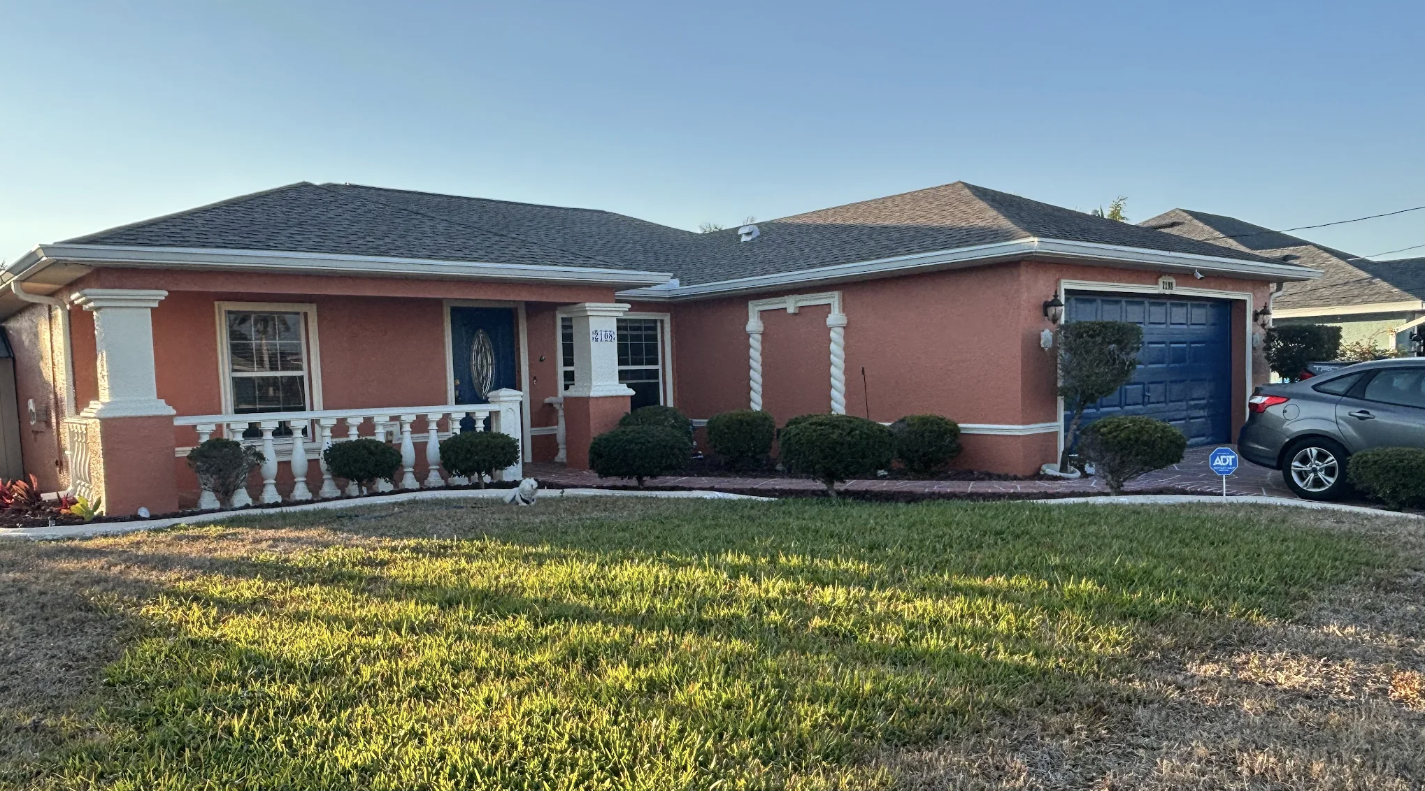 Completed exterior painting project by Apex Painting Group in Bonita Springs Florida